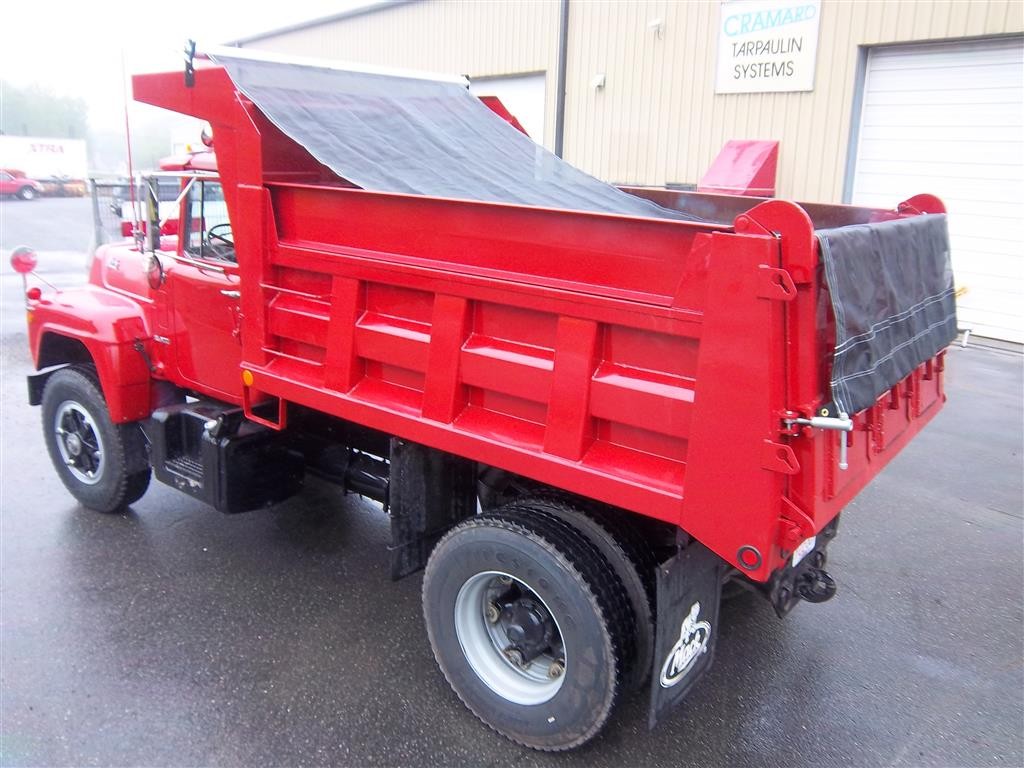 Dump Truck Trailer Truck Tarp systems by Cramaro Tarps