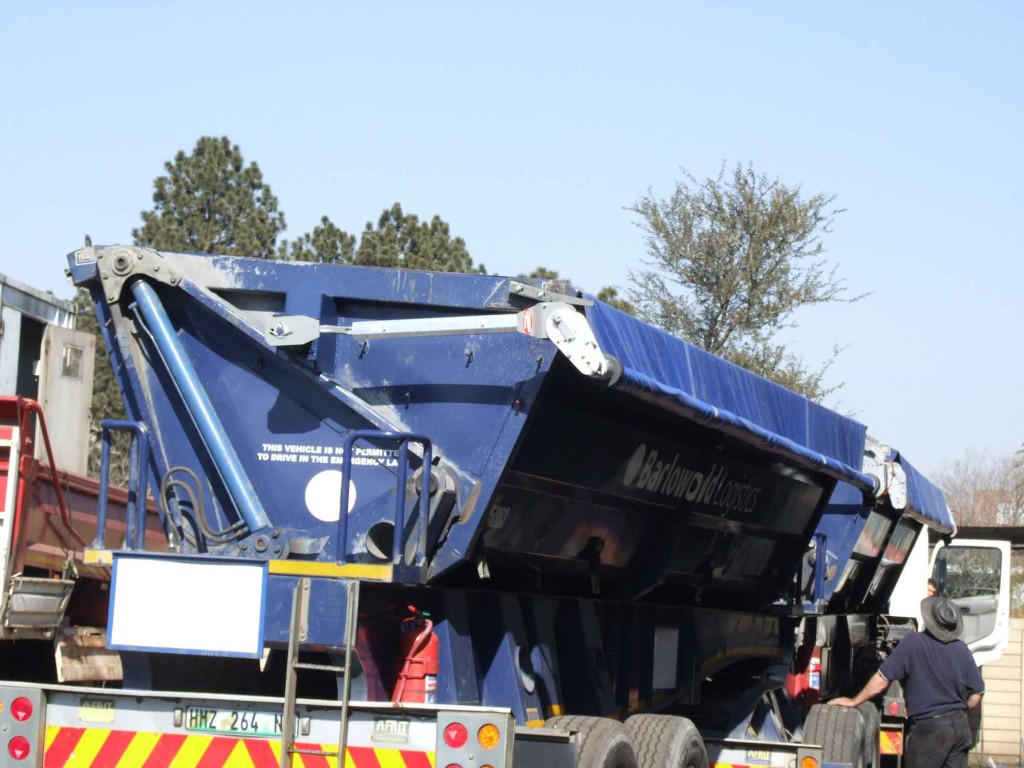 Dump Truck Trailer Truck Tarp systems by Cramaro Tarps