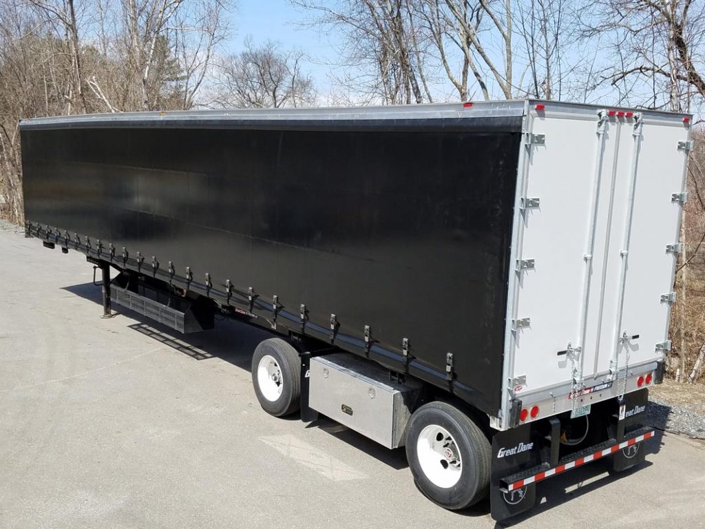 Curtain Sider Truck Trailer Truck Tarp systems by Cramaro Tarps