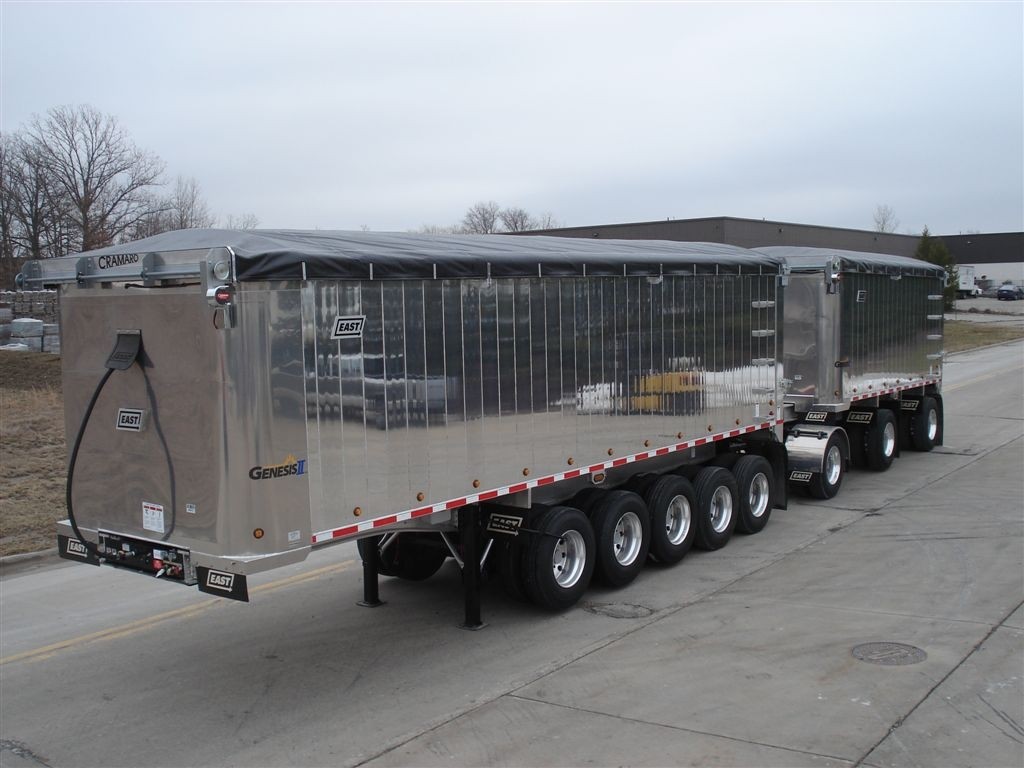 Dump Truck Trailer Truck Tarp systems by Cramaro Tarps