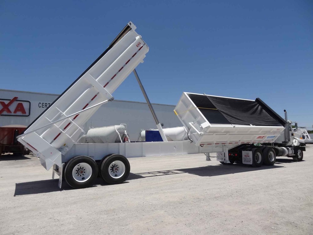 Dump Truck Trailer Truck Tarp systems by Cramaro Tarps