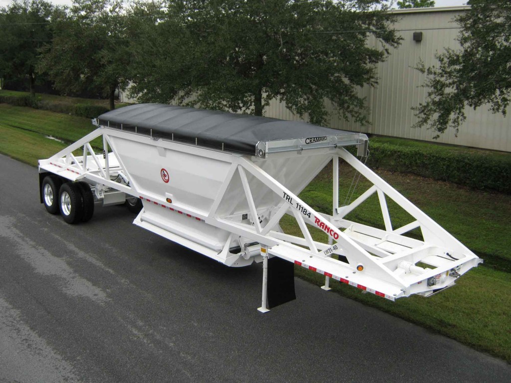 Dump Truck Trailer Truck Tarp systems by Cramaro Tarps