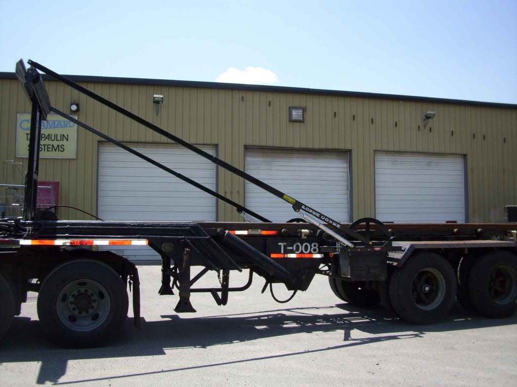 Dump Truck Trailer Truck Tarp systems by Cramaro Tarps