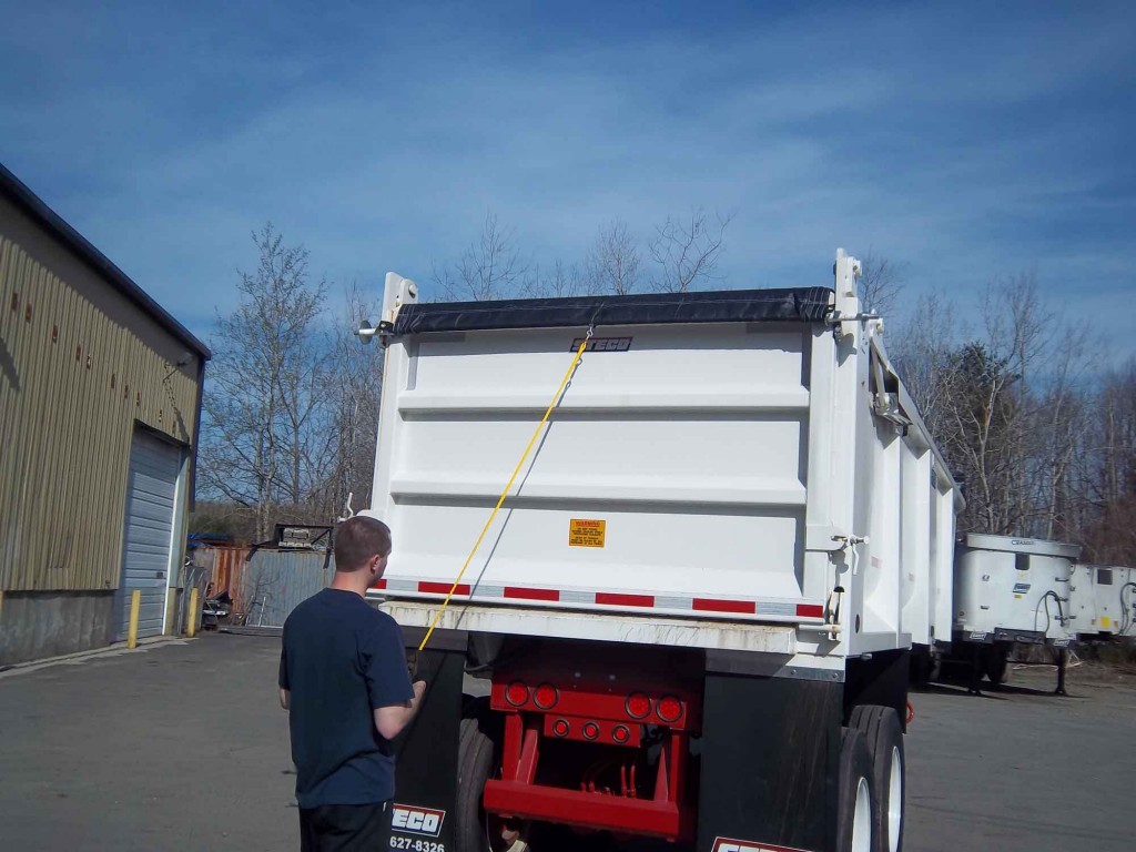 Dump Truck Trailer Truck Tarp systems by Cramaro Tarps