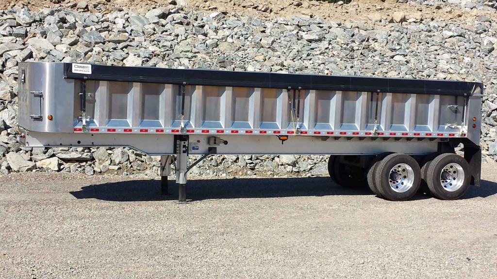 Dump Truck Trailer Truck Tarp systems by Cramaro Tarps