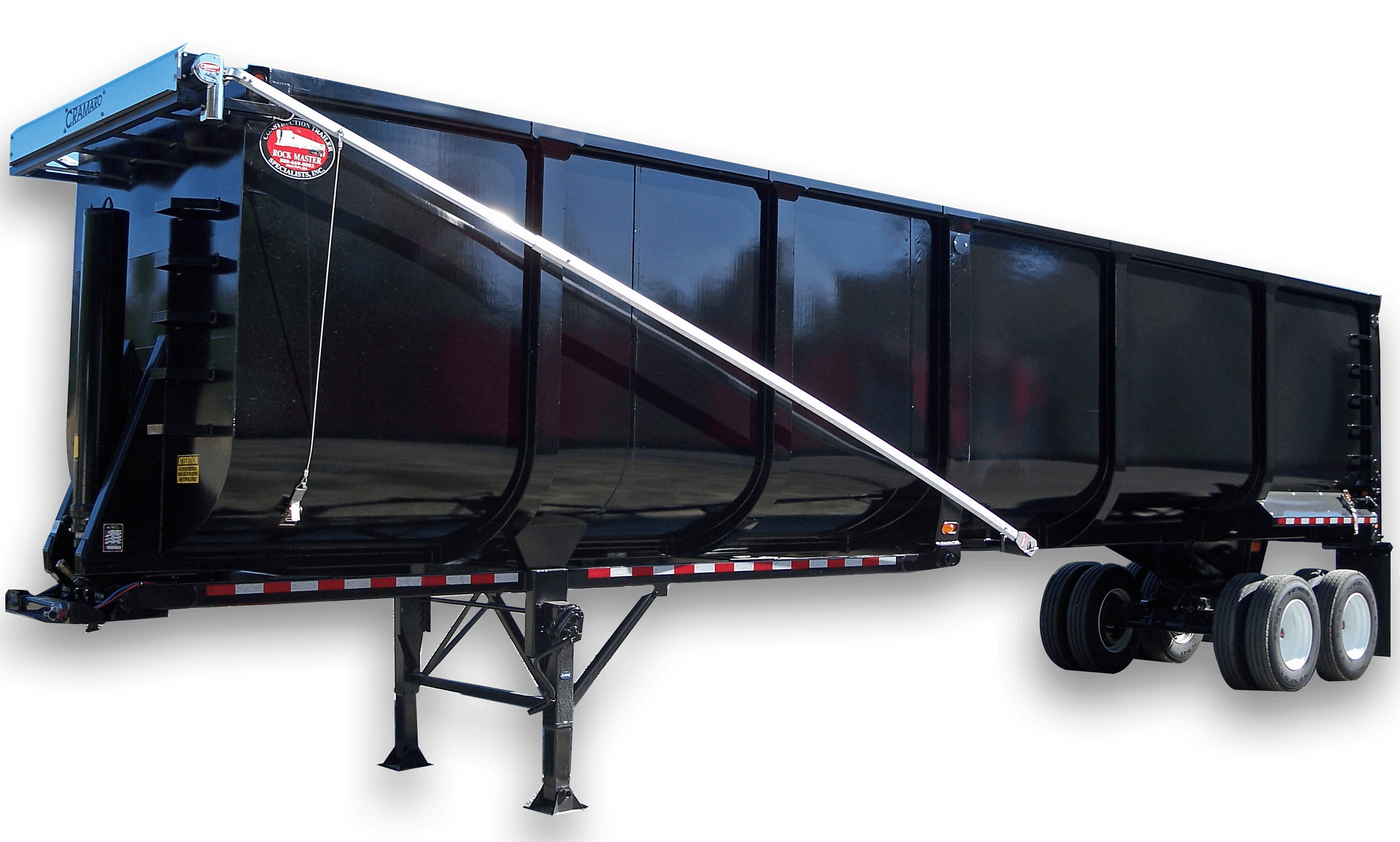 Dump Truck Trailer Truck Tarp systems by Cramaro Tarps