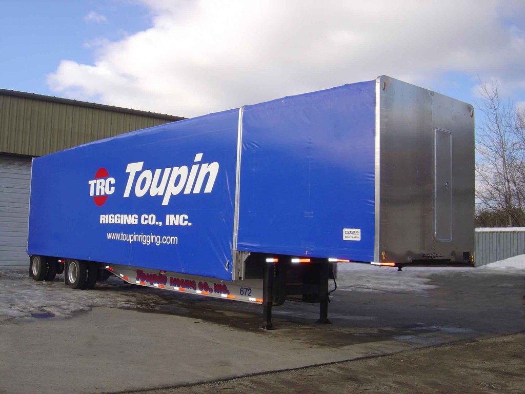 Dump Truck Trailer Truck Tarp systems by Cramaro Tarps