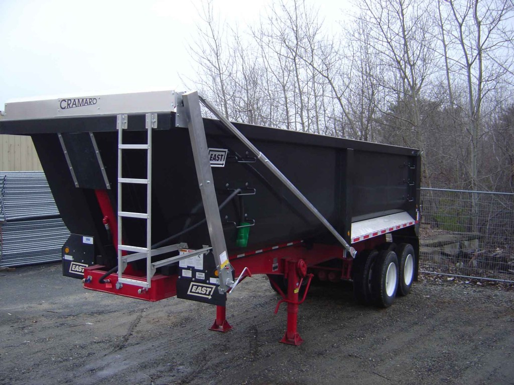 Dump Truck Trailer Truck Tarp systems by Cramaro Tarps