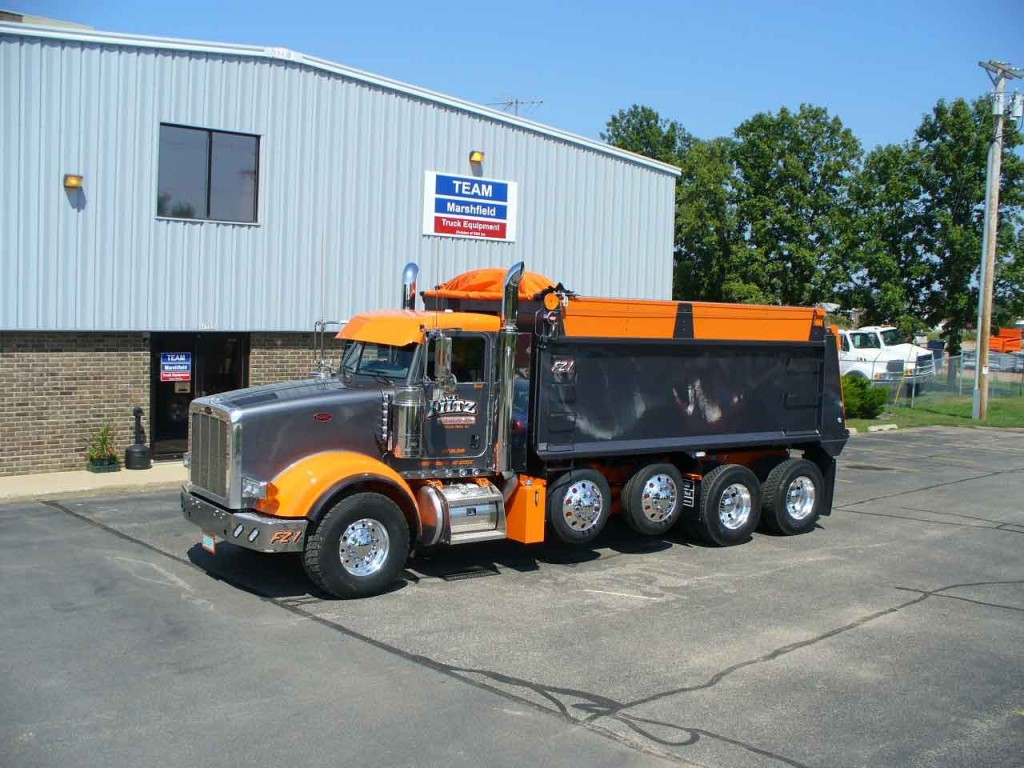 Dump Truck Trailer Truck Tarp systems by Cramaro Tarps