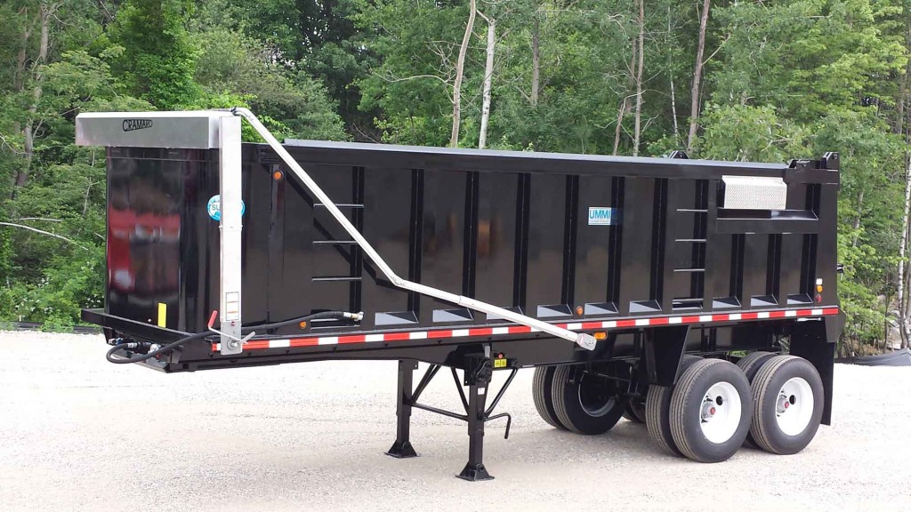 Dump Truck Trailer Truck Tarp systems by Cramaro Tarps