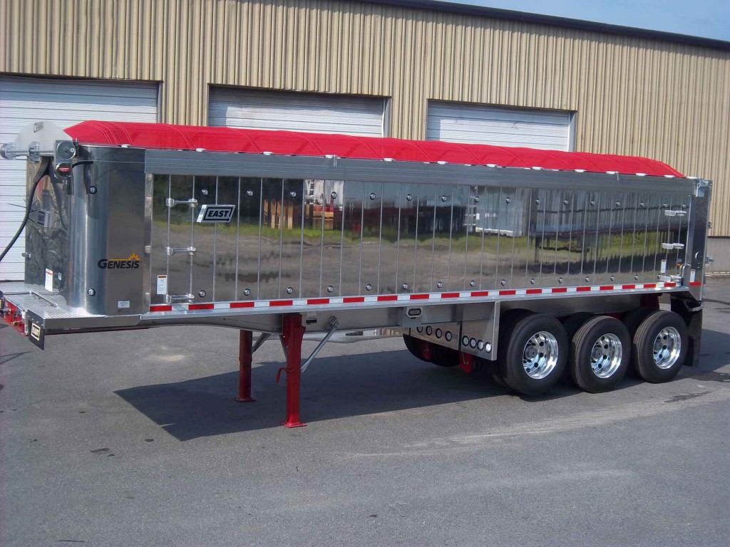 Slide N Go Truck Trailer Truck Tarp systems by Cramaro Tarps