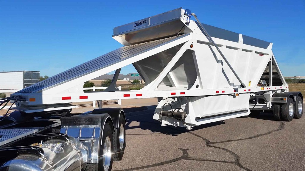 Dump Truck Trailer Truck Tarp systems by Cramaro Tarps