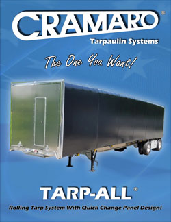 Cramaro Tarps Tarp All Flatbed Truck & Trailer Tarp System Brochure Cover