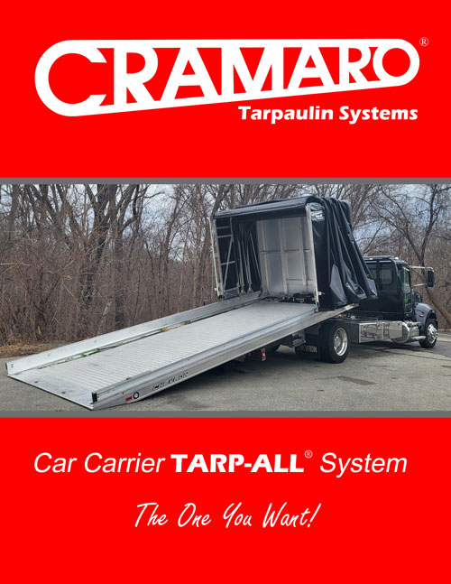 Cramaro Tarps Car Carrier Cover Red Cramaro Tarps